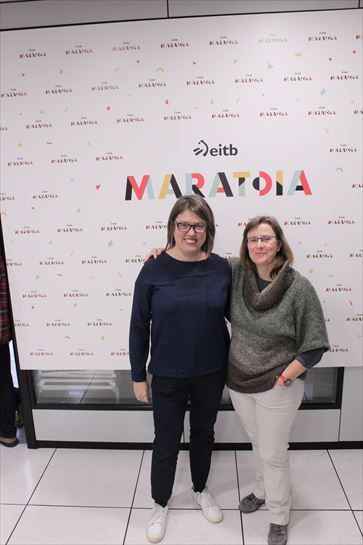 Veronica Azua eta Moika Izquierdo (Euskaltel)