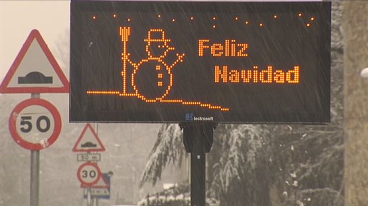 En Euskadi no hay ya navidades blancas. Son días de sol y temperaturas más templadas de lo normal