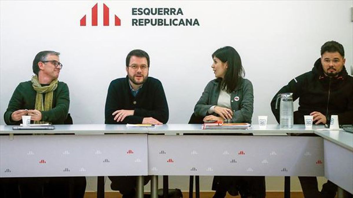 ERC decideeste jueves si ratifica su acuerdo con el PSOE. Foto: EFE.