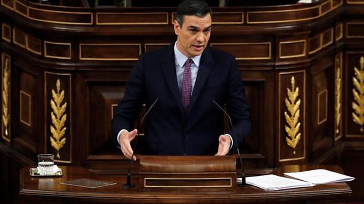 Pedro Sanchez: 'Ez dugu Espainia zatituko, ez dugu Konstituzioa suntsituko'