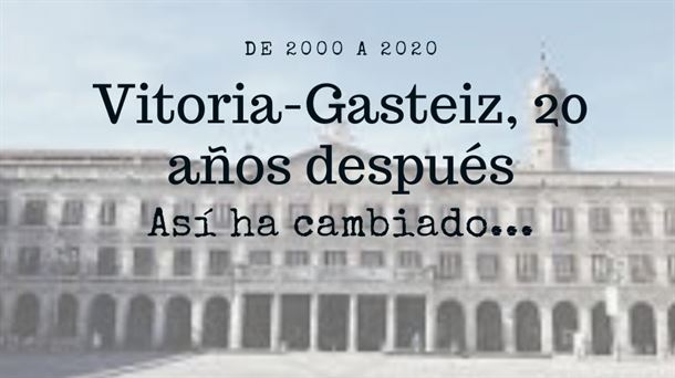Repasamos cómo ha cambiado Vitoria-Gasteiz en los últimos 20 años