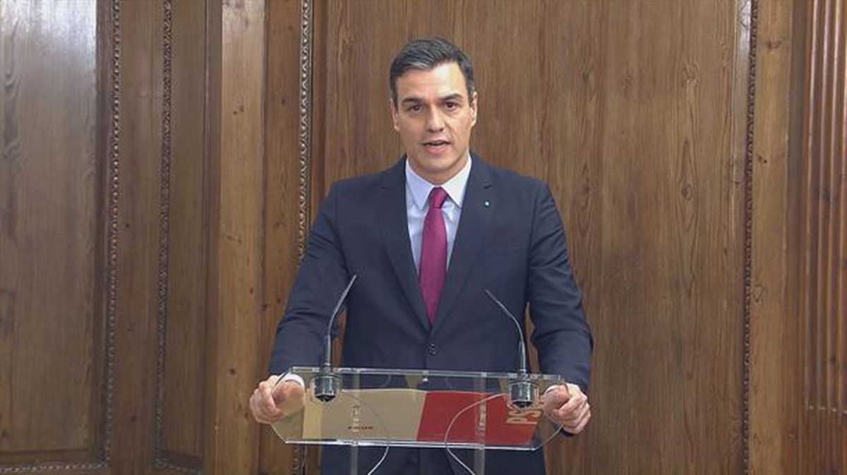 Pedro Sánchez Presidente hautatua