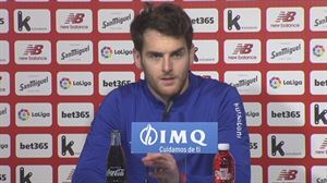 Ibai Gómez: 'El de Sestao es un partido especial para mí y nos lo pondrán difícil'