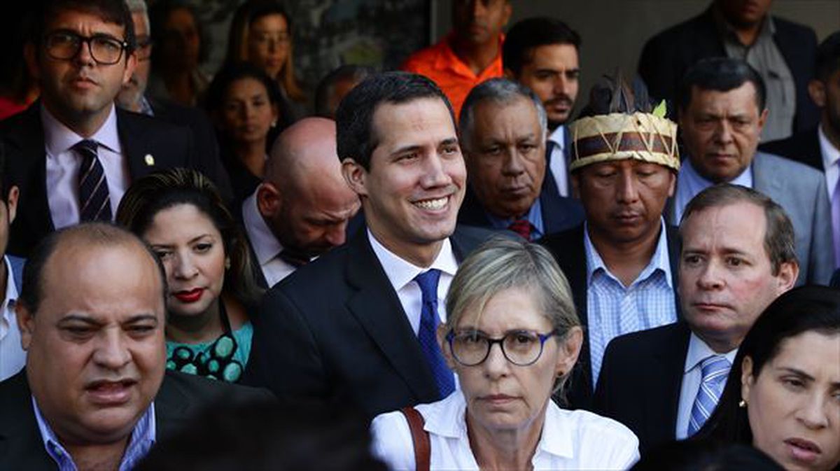 Juan Guaidó. Foto: EFE