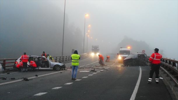 Lugar del accidente.