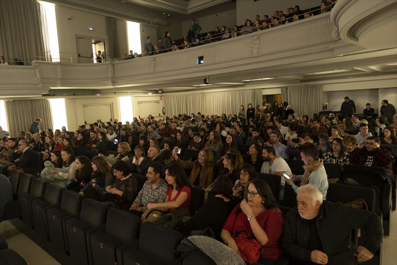 Preestreno de 'El Conquis del Caribe' en la sala BBK de Bilbao