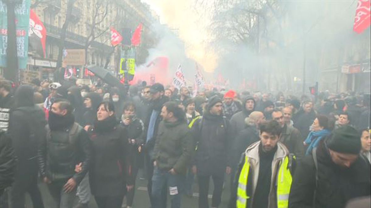 Manifestación en París / EiTB