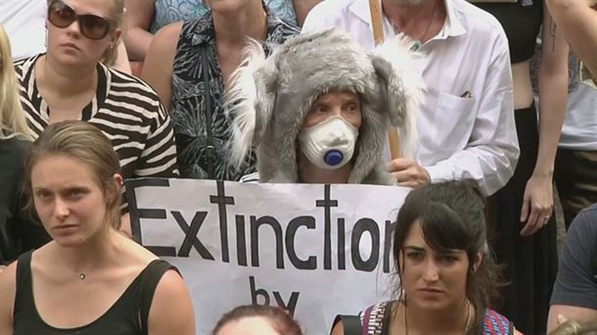 Manifestación en Sidney