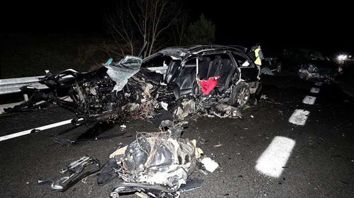 Dos jóvenes de San Sebastián e Igantzi fallecieron en esta carretera el pasado 12 de enero. 