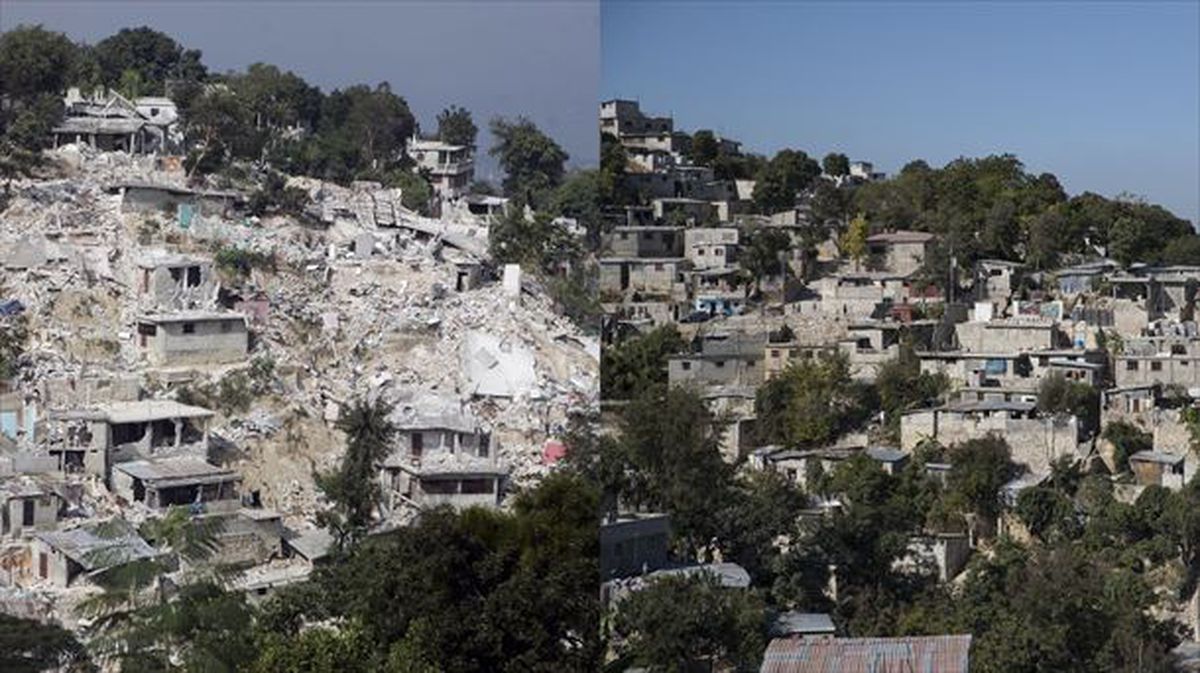Diez años del terremoto en Haití.