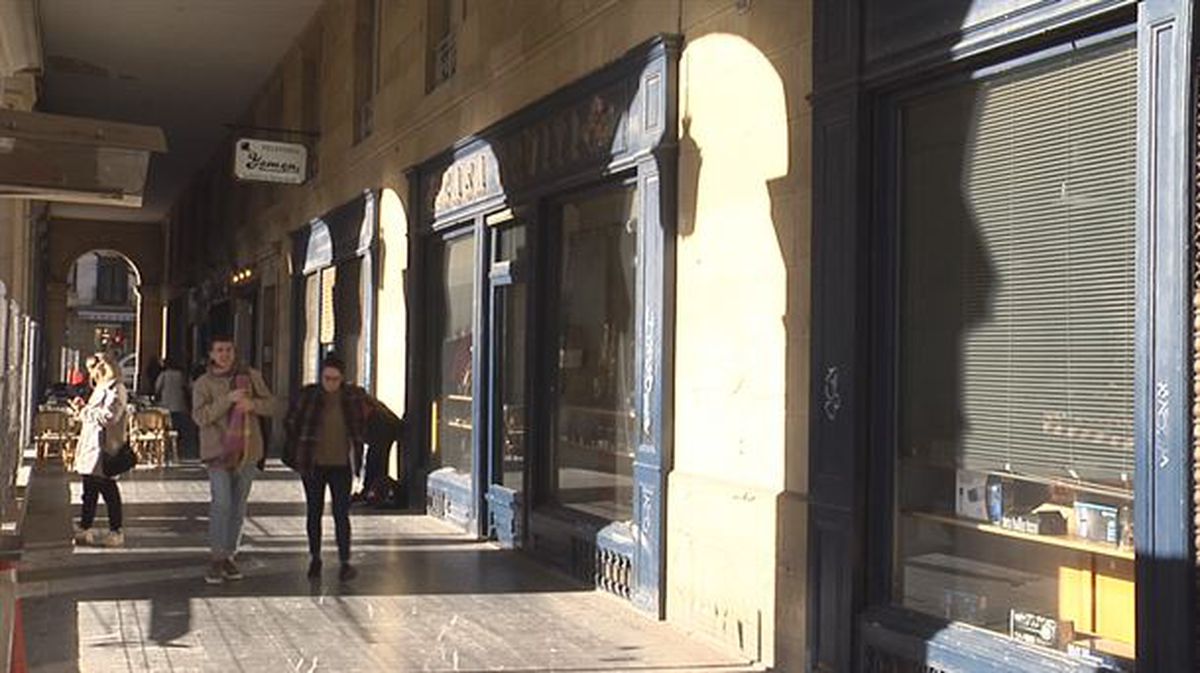 Imagen de la tienda de música Erviti de Donostia