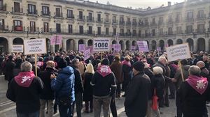 Los pensionistas alaveses cumplen dos años de movilizaciones