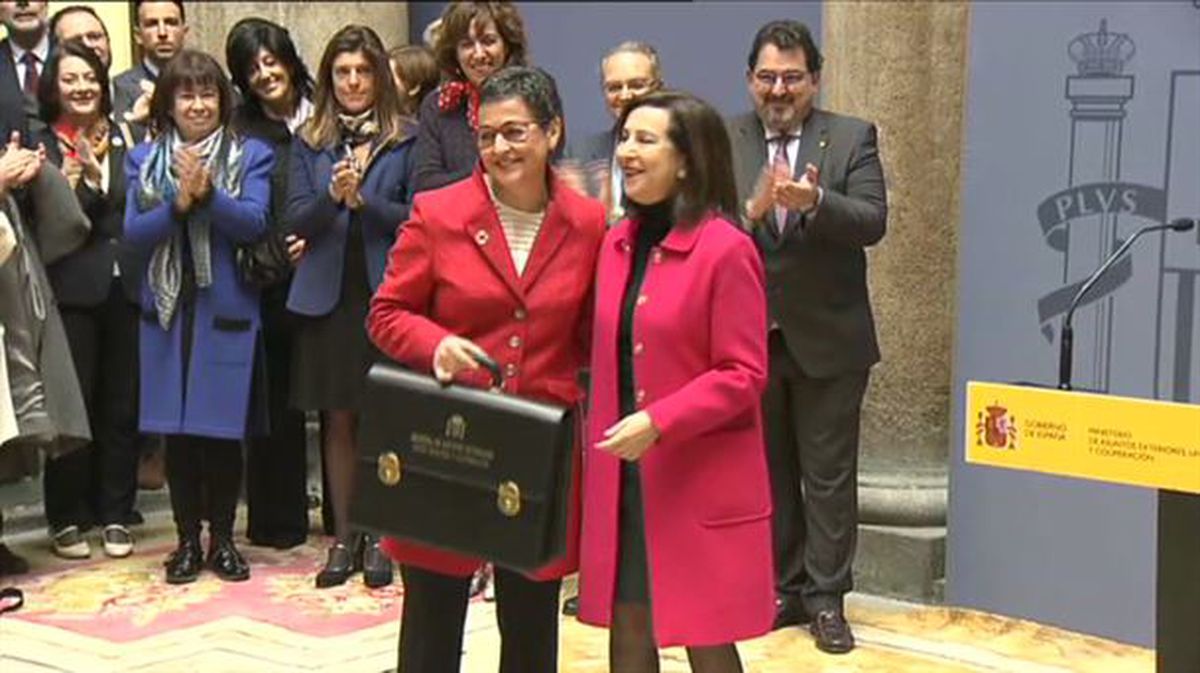 Margarita Robles y Arancha González Laya / EiTB