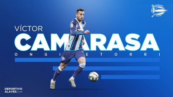 Víctor Camarasa. Foto: Deportivo Alavés