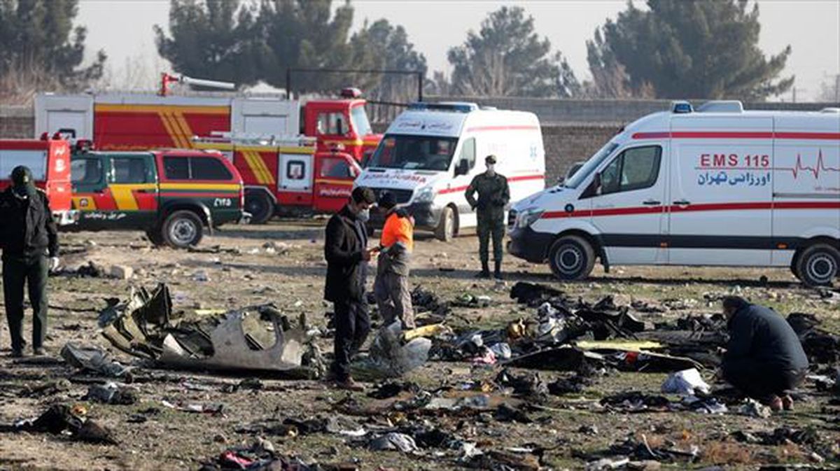 Ukrainaine International Airlinesen Boeing 737 hegazkinaren istripua