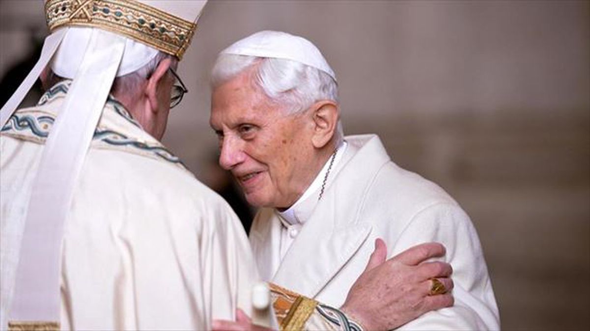 El papa emérito Benedicto XVI. Foto: Efe