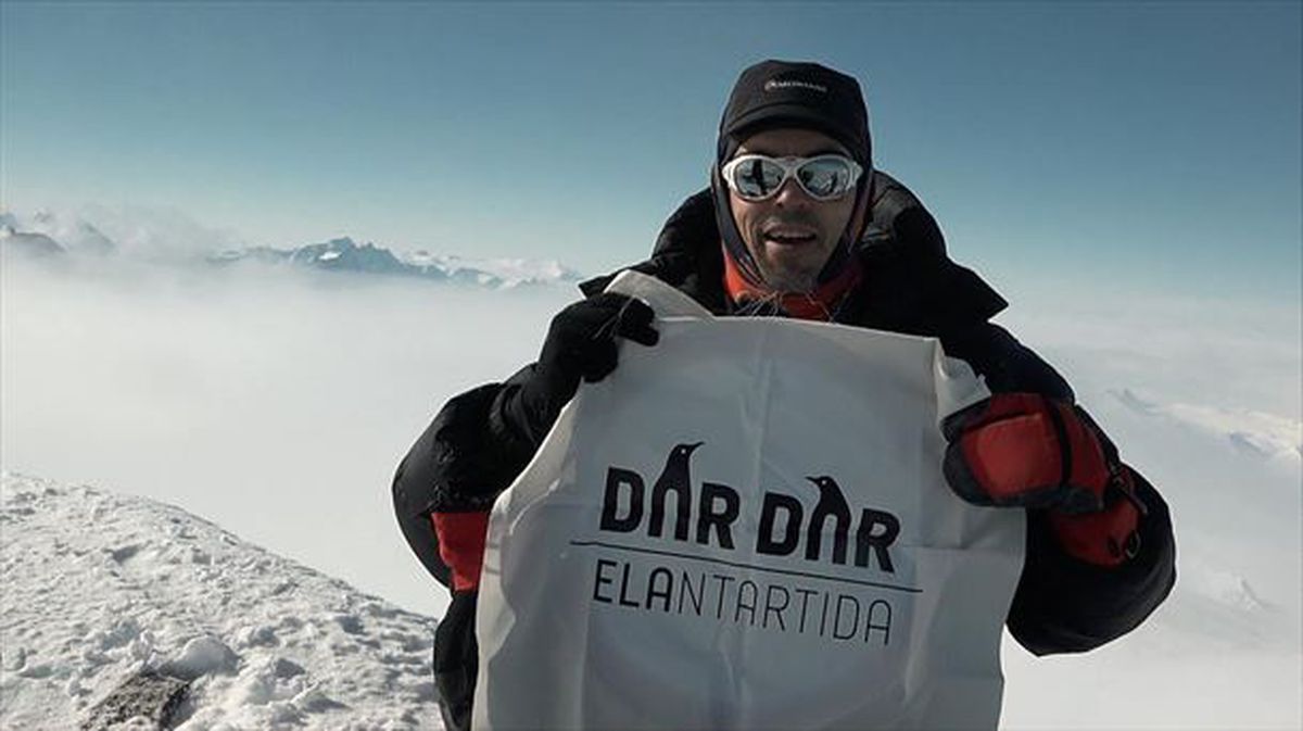 La asociación Dar Dar ELA protagonizó en 2018 una expedición al Vinson en La Antártida.
