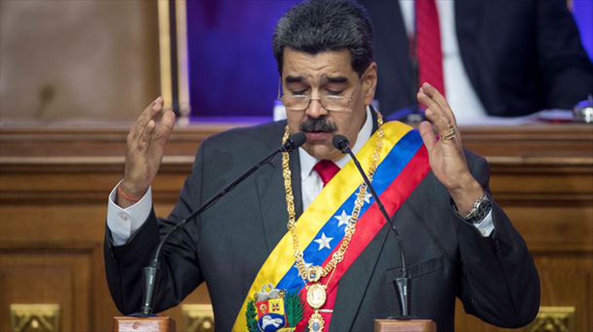Nicolás Maduro, el presidente de Venezuela. 