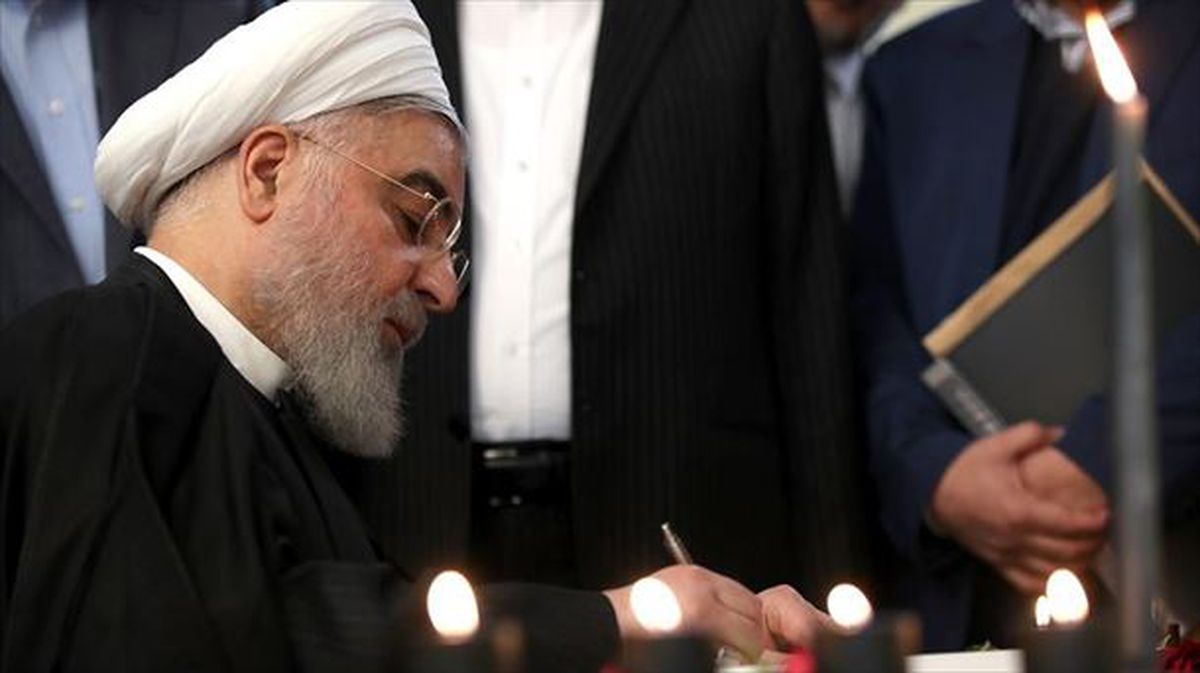 El presidente de Irán, Hasan Rohani. Foto: EFE.