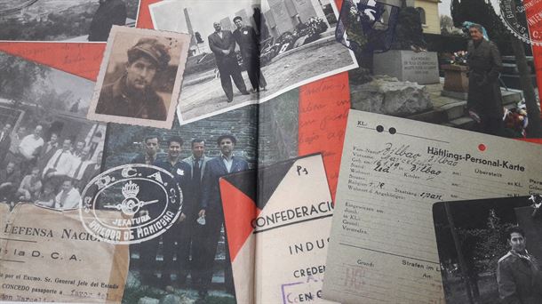 Imágenes del libro 'Bilbao en Mauthausen'