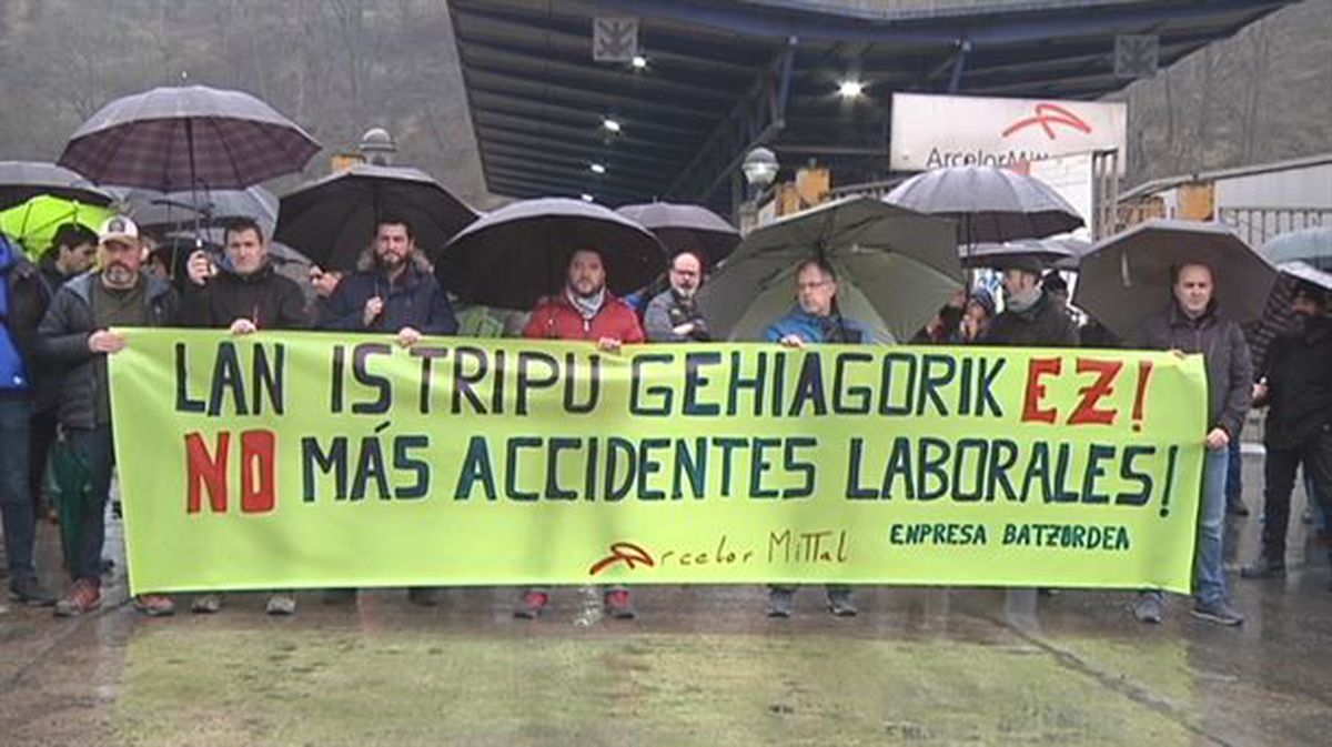 La mayoría sindical vasca ha presentado el informe sobre la siniestralidad laboral en 2019.