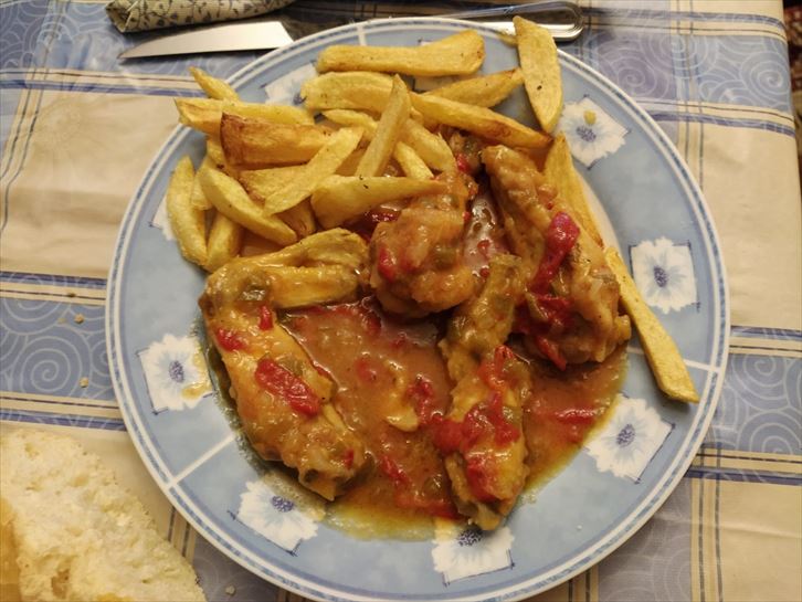 Alitas de Pollo. Carmen