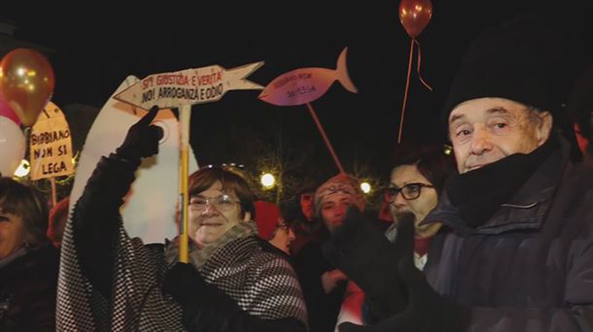 Último acto de campaña del movimiento de las sardinas