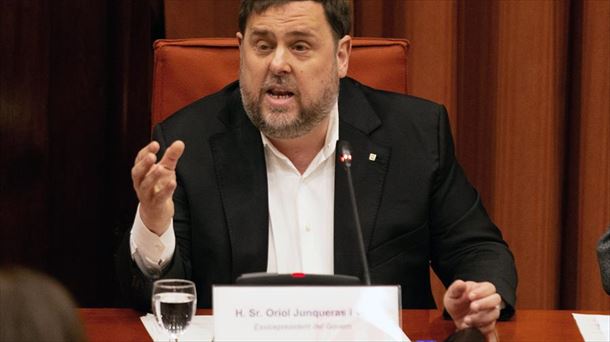 El líder de ERC, Oriol Junqueras