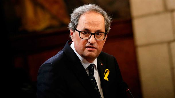 Torra anuncia el fin de la legislatura catalana y convoca nuevas elecciones