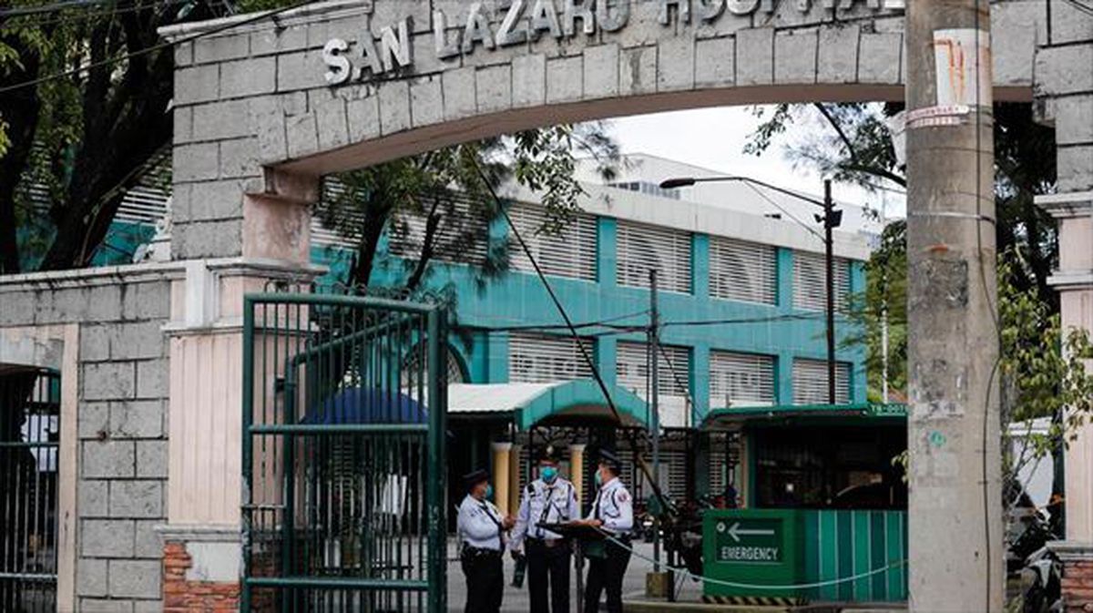 Hospital de San Lázaro de Filipinas donde ha muerto un hombre por coronavirus