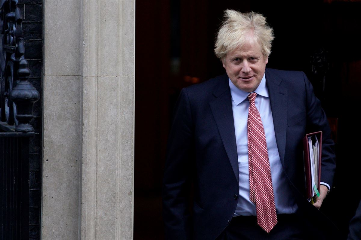 El primer ministro británico, Boris Johnson. FOto: Efe