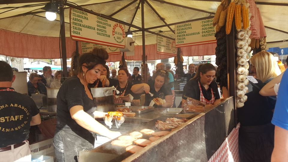 Boulevard Magazine en la feria de San Blas de Abadiño