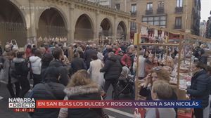 En San Blas, los dulces vuelven a San Nicolás