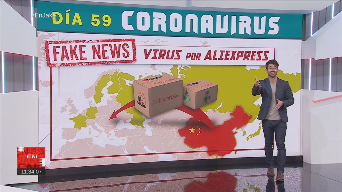 Fake news sobre el coronavirus: No se contagia con los paquetes que vienen de China