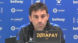 Asier Garitano: 'Son tres puntos fundamentales'