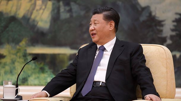 Xi Jinping Txinako presidentea. 