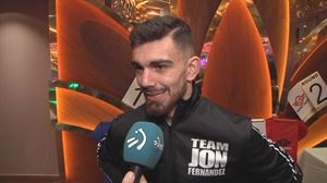Jon Fernández: ''Voy a dar mi mejor versión en el ring''