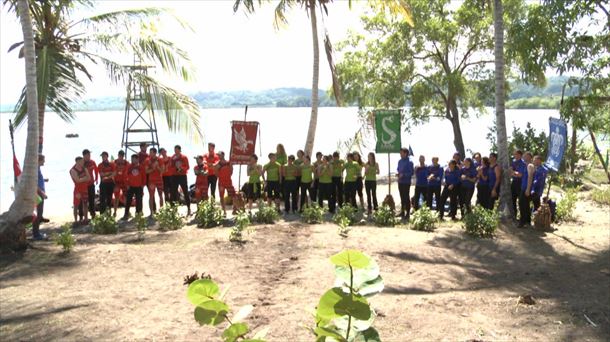 Los tres equipos de "El Conquis".