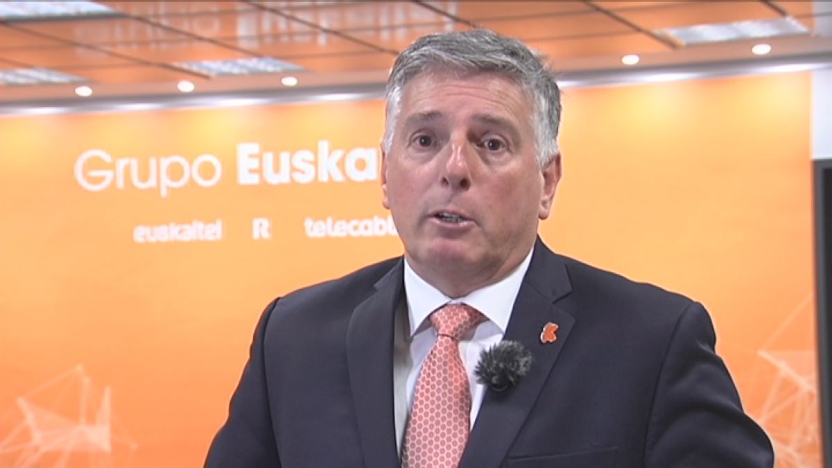 Xabier Iturbe, presidente de Euskaltel.