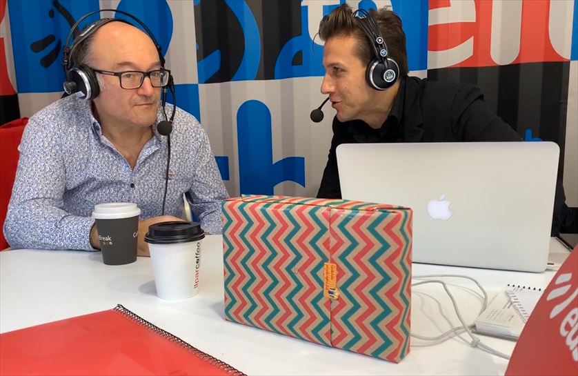 José Luis Rebordinos y Dani Álvarez