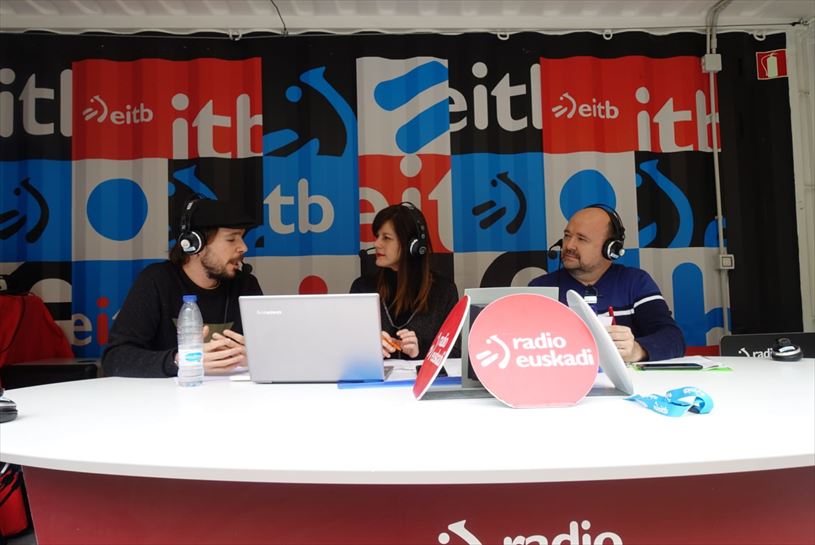 Inko Martín, Miriam Duque e Iñigo Lejarza