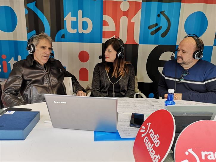Mikel Erentxun, Miriam Duque e Iñigo Lejarza