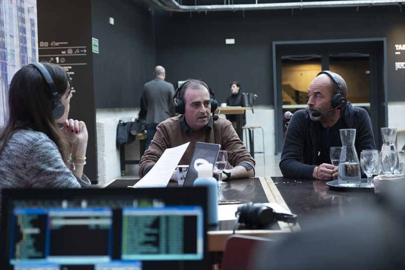 Anartz Zuazua, Olaia Urtiaga eta Joseba Apaolaza