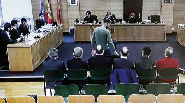 Imagen de una sesión anterior del juicio por el 'caso Osasuna'. Foto: EFE.