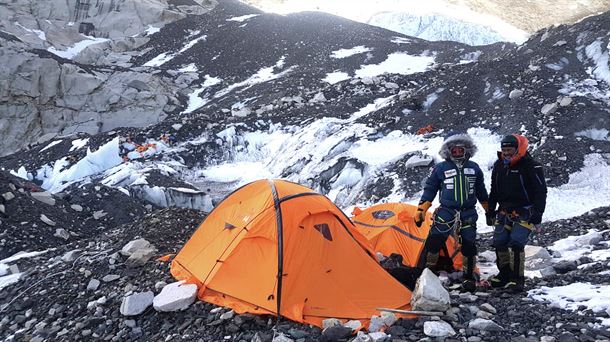 Alex Txikon en el Everest