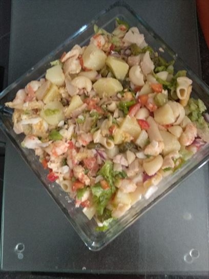Ensalada freca. Mertxe