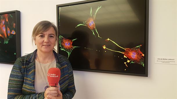 Elena Vecino, Catedrática en Biología Celular de la UPV. Fuente: EITB