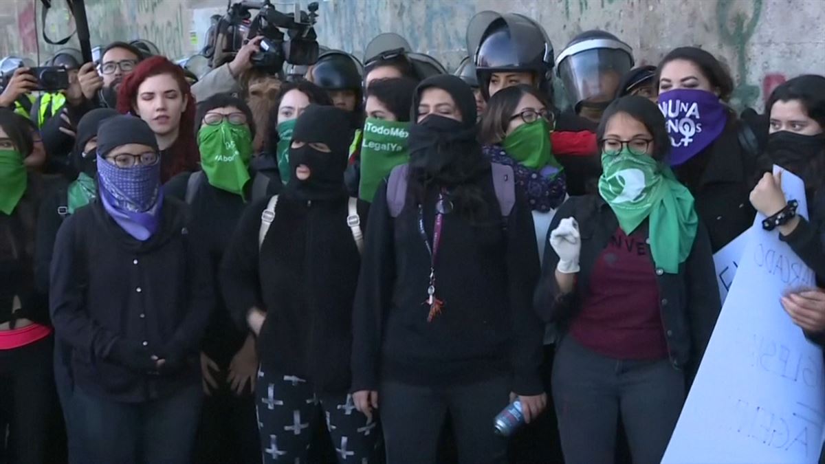 Protesta en México / Agencias