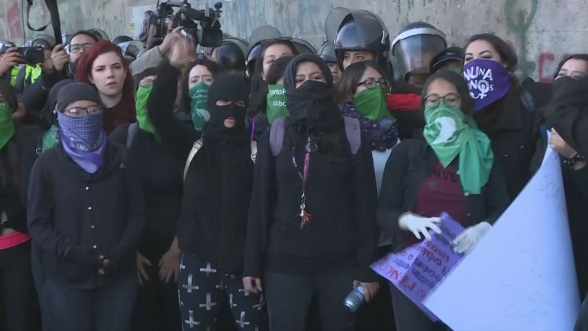 Protestak Mexikon