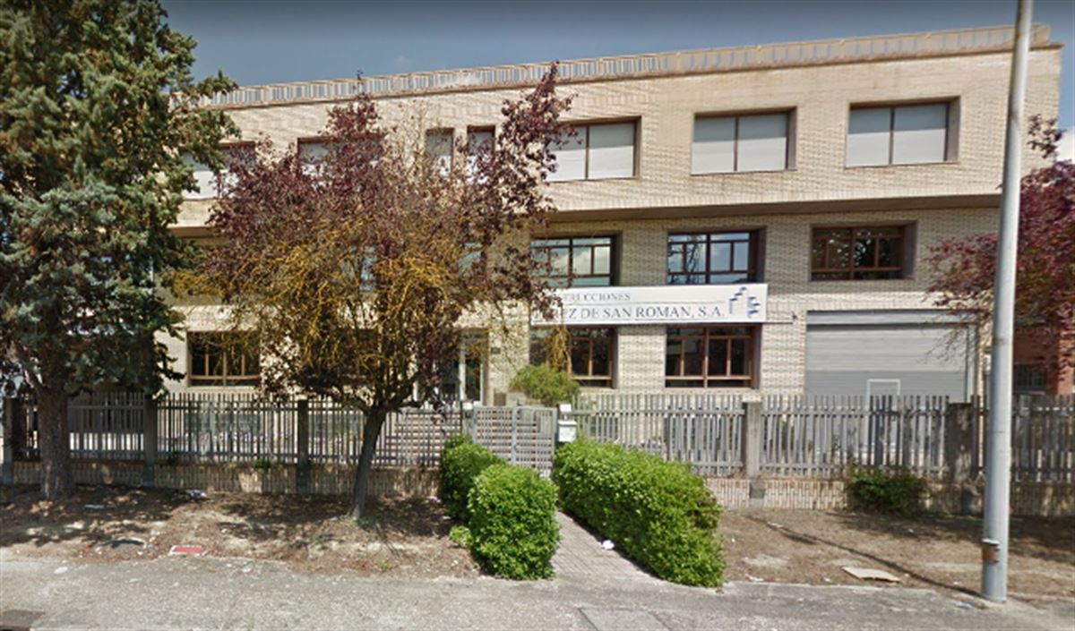 Sede de la empresa Construcciones Pérez San Román en Vitoria-Gasteiz. Imagen: Google Maps